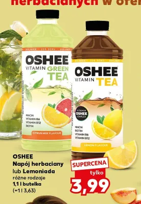 Napój herbaciany Oshee Vitamin Tea Lemon promocja w Kaufland