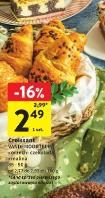 Croissant promocja w Intermarche