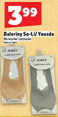 Baleriny So-Li / Yousda mix wzorów i rozmiarów promocja w TOPAZ