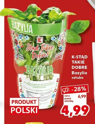 Bazylia sztuka promocja w Kaufland