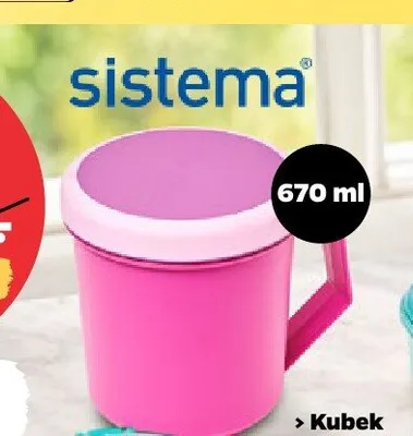 Kubek Sistema 670 ml promocja w Netto