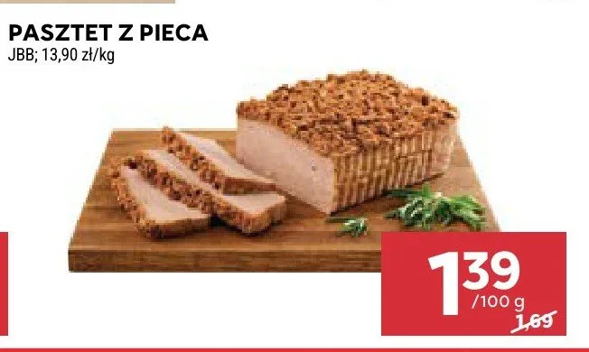Pasztet z pieca JBB promocja w Stokrotka