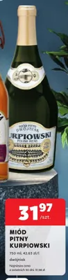 Miód pitny Kurpiowski dwójniak promocja w Stokrotka