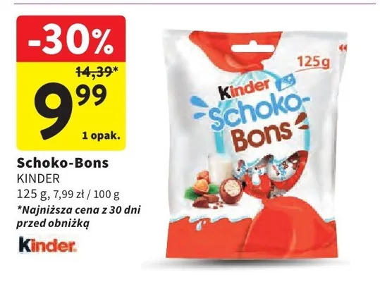 Schoko-Bons promocja w Intermarche