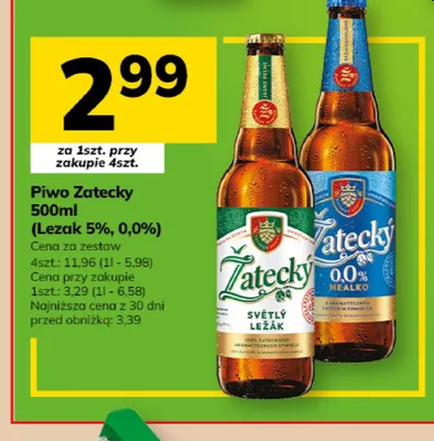 Piwo bezalkoholowe Žatecký Nealko promocja w Hitpol