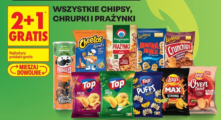 Chipsy Pringles Paprika promocja w Biedronka