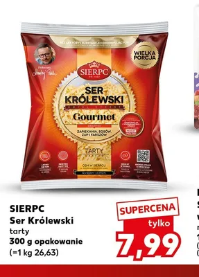 Ser Królewski tarty Sierpc promocja w Kaufland