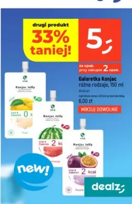 Galaretka Konjac Passion promocja w Dealz