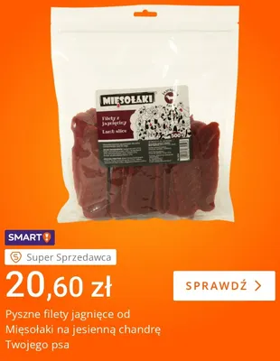 Filety jagnięce Mięsołaki promocja w Allegro