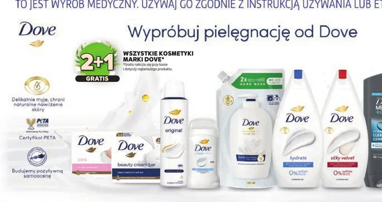 Kosmetyki marki Dove promocja w Stokrotka