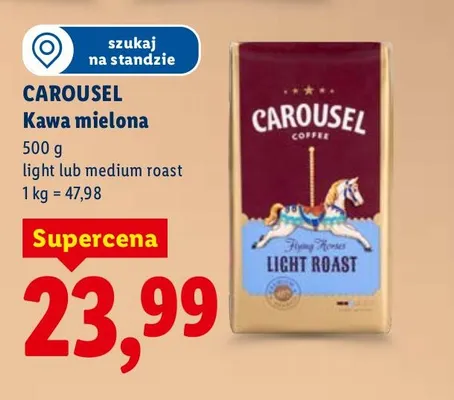 Kawa mielona light  promocja w Lidl