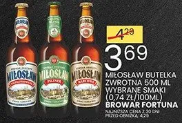 Piwo butelka żywrotna 500ml promocja w Wafelek