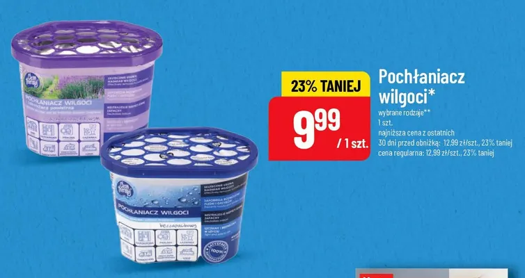 Pochłaniacz wilgoci Clean Therapy promocja w POLOmarket
