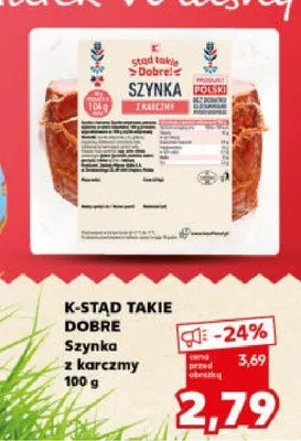 Szynka z karczmy promocja w Kaufland