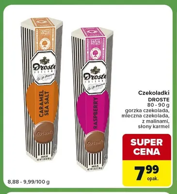 Czekoladki słony karmel Droste promocja w Carrefour Express