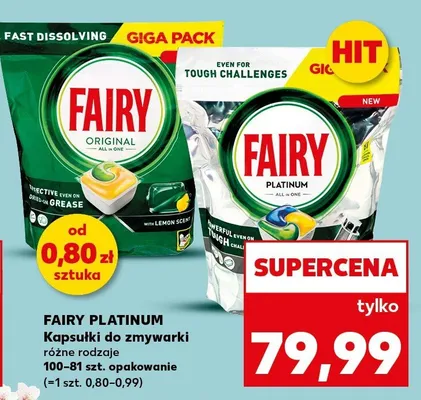 Kapsułki do zmywarki różne rodzaje promocja w Kaufland