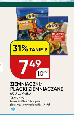 Ziemniaczki Aviko promocja w Chata Polska