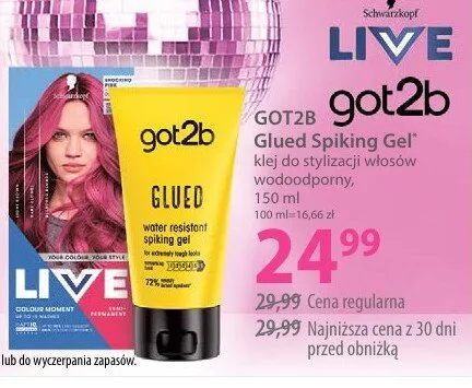 Farba do włosów shocking pink 093 promocja w Hebe