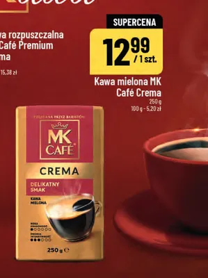 Kawa mielona MK Café Crema promocja w POLOmarket