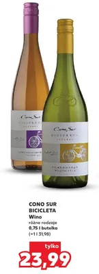 Wino różne rodzaje Bicicleta promocja w Kaufland