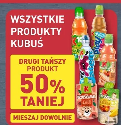 Produkty Kubuś promocja w Aldi