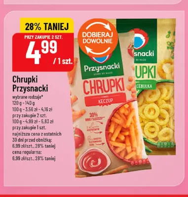 Chrupki Przysnacki o smaku keczupu promocja w POLOmarket