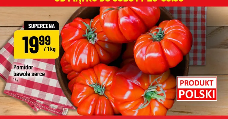 Pomidor bawole serce polski promocja w POLOmarket