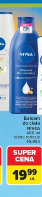 Balsam do ciała Nivea promocja w Carrefour Market