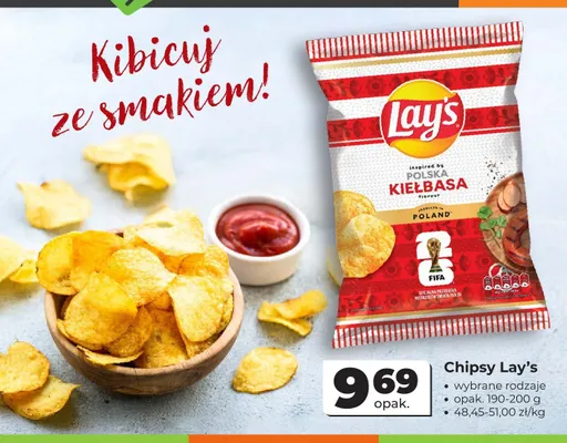 Chipsy Lay's Polska Kiełbasa promocja w Odido