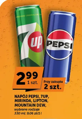 Napój gazowany Mountain Dew promocja w ABC