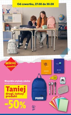 Piórnik promocja w Lidl