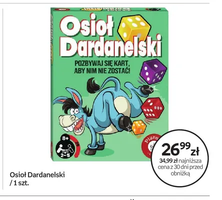 Gra Osioł Dardanelski Piatnik promocja w Empik