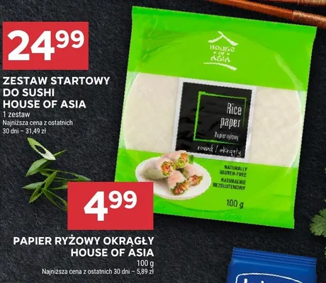 Zestaw startowy do sushi promocja w Stokrotka