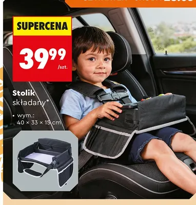 Stolik składany 40x33x15cm promocja w Biedronka