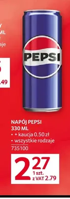 Napój gazowany Pepsi promocja w Selgros