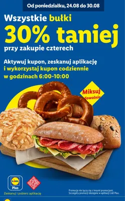 Bułki promocja w Lidl