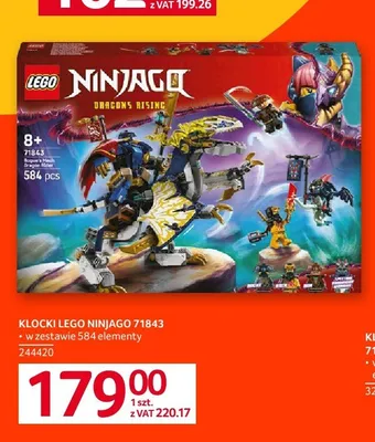 Klocki LEGO Ninjago 71843 promocja w Selgros
