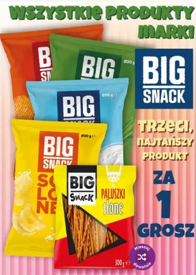 Produkty marki Big Snack promocja w Dino