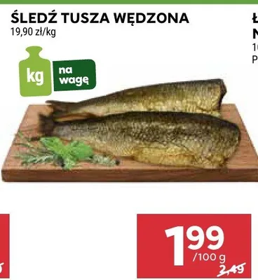 Śledź tusza wędzona promocja w Stokrotka