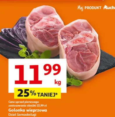 Golonka wieprzowa promocja w Auchan