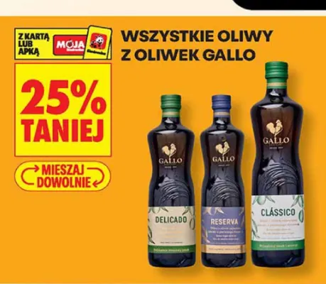 Oliwa z oliwek Gallo Classico promocja w Biedronka