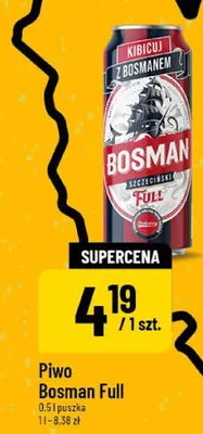 Piwo Bosman Full promocja w POLOmarket
