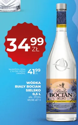 Wódka Biały Bocian Sielsko promocja w Duży Ben
