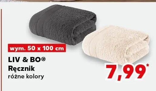 Ręcznik różne kolory promocja w Kaufland