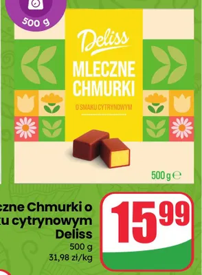 Mleczne chmurki o smaku cytrynowym promocja w Dino