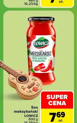 Sos meksykański Łowicz promocja w Carrefour
