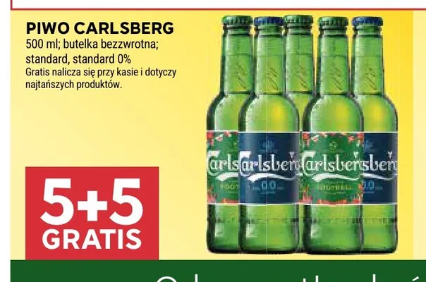 Piwo Carlsberg promocja w Stokrotka