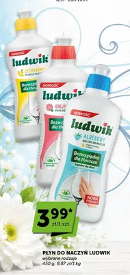 Płyn do naczyń Ludwik Cytrynowy promocja w ABC