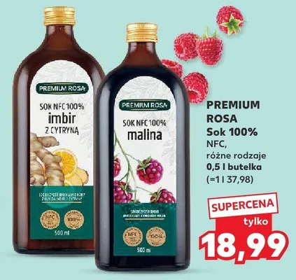 Sok 100% NFC, różne rodzaje promocja w Kaufland