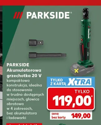 Akumulatorowa grzechotka Parkside promocja w Kaufland